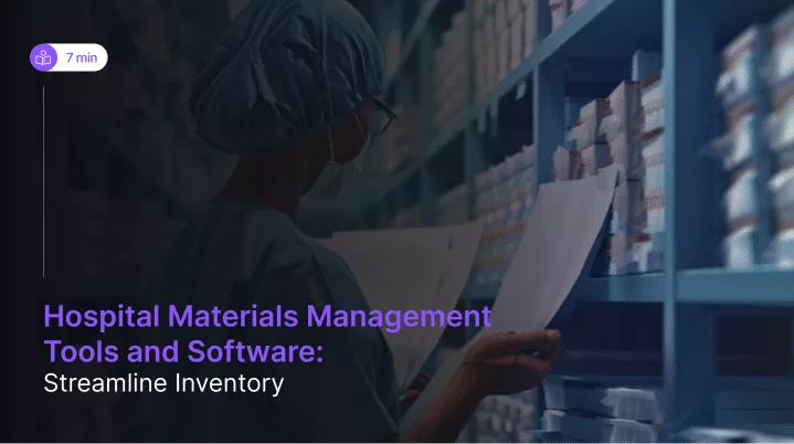 hospital materials management tools